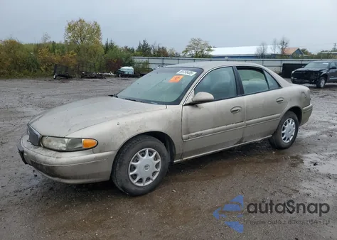 2001 Buick Century Custom from USA, damaged, VIN 2G4WS52J311239938